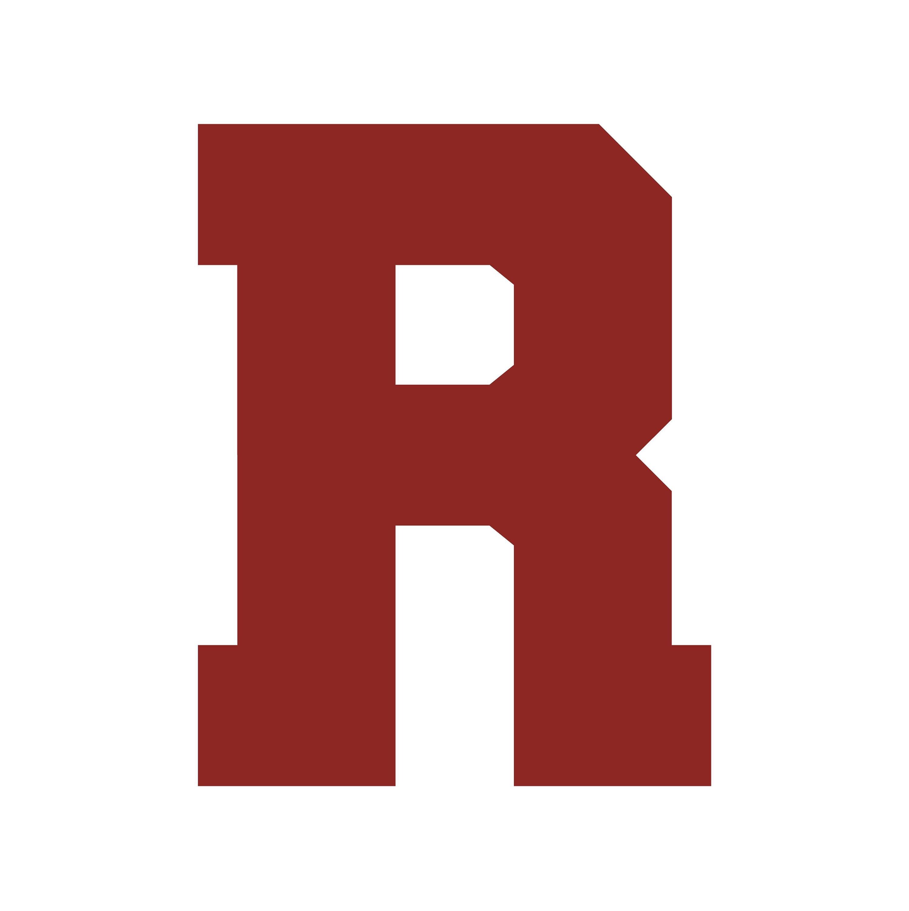 Letter R Varsity Font Vinyl Decal Bold Sports Team Font Sticker - Etsy