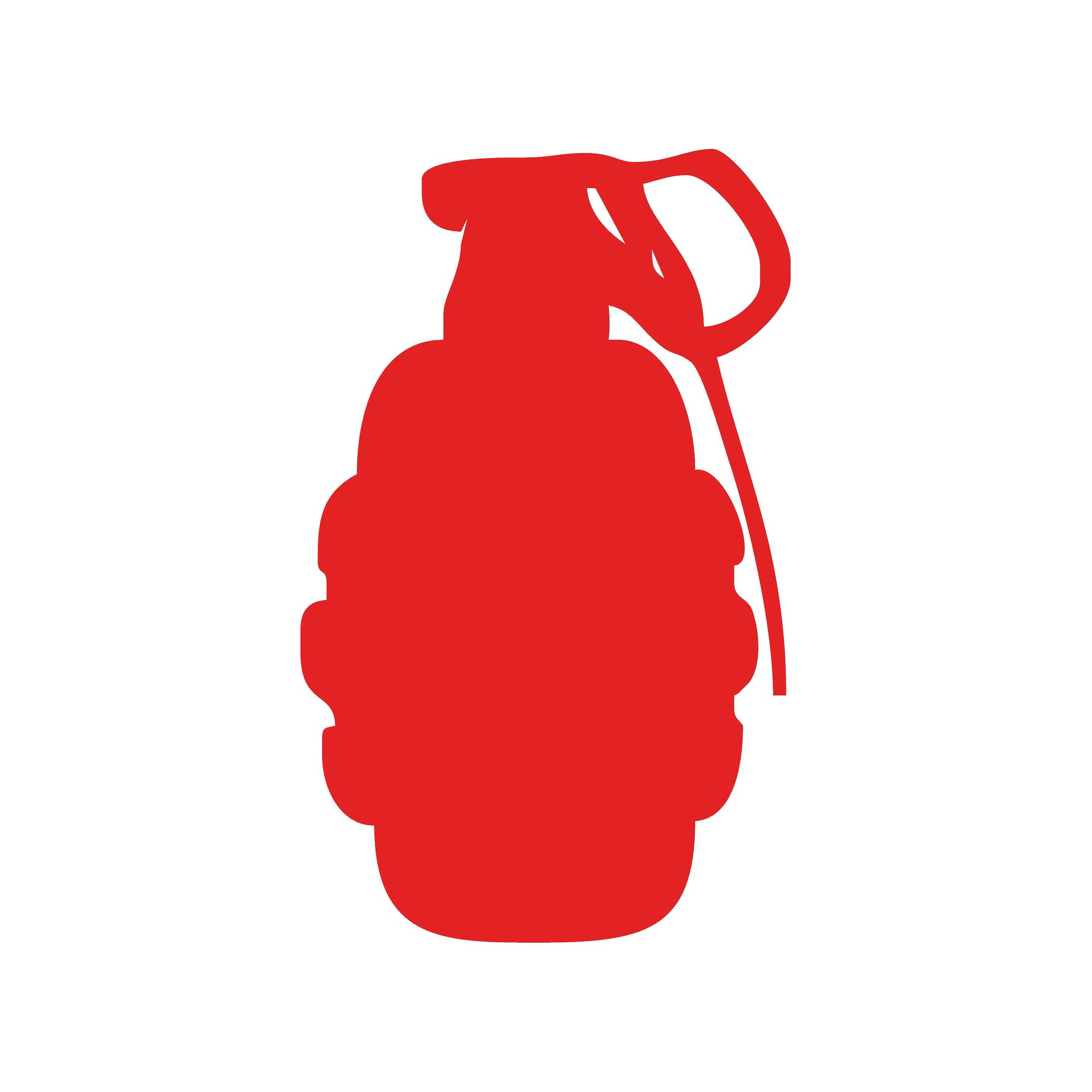 Hand Grenade Vinyl Decal Car Window Laptop Grenade Sticker - Etsy