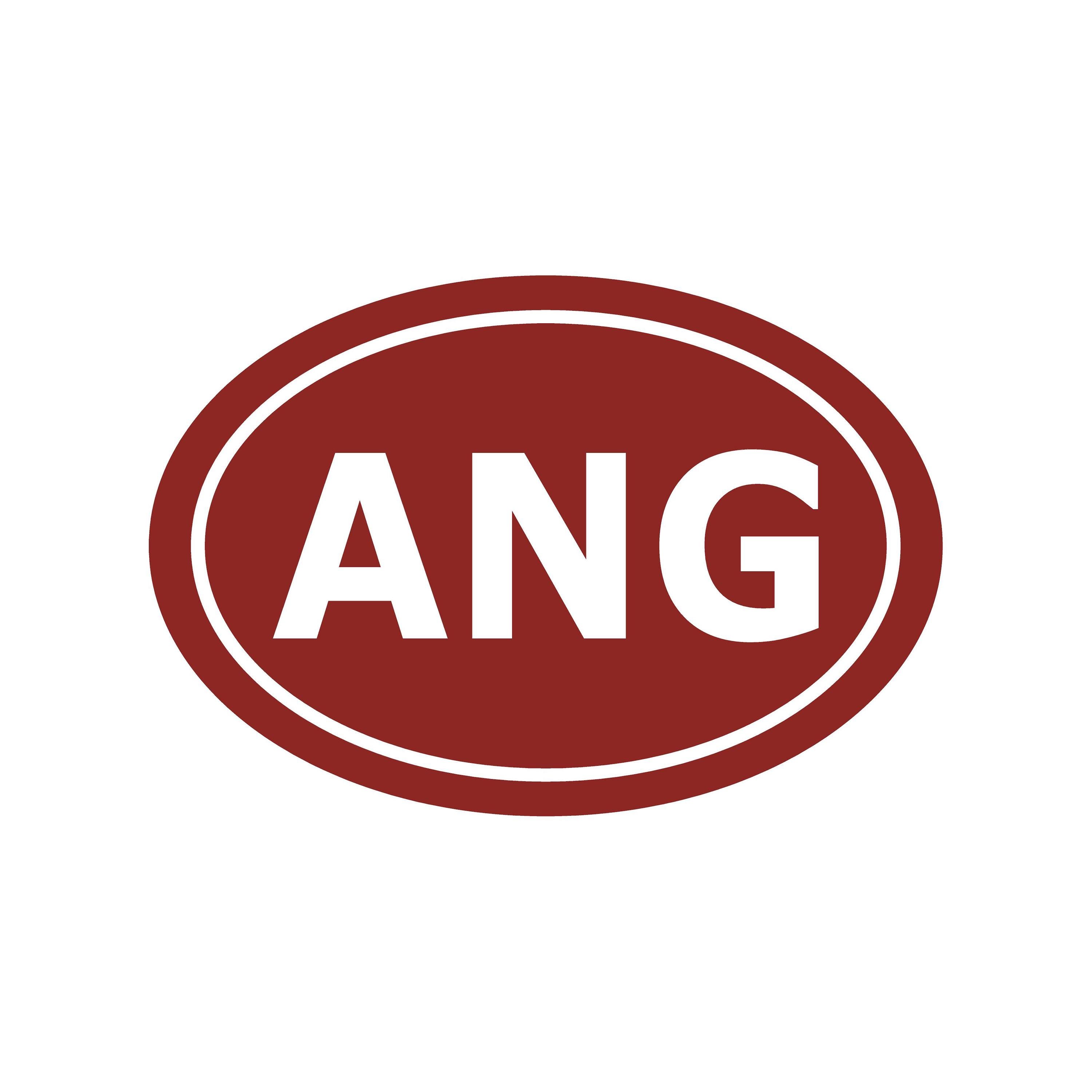 Angola Country Initials Vinyl Decal Window Oval ANG Sticker - Etsy