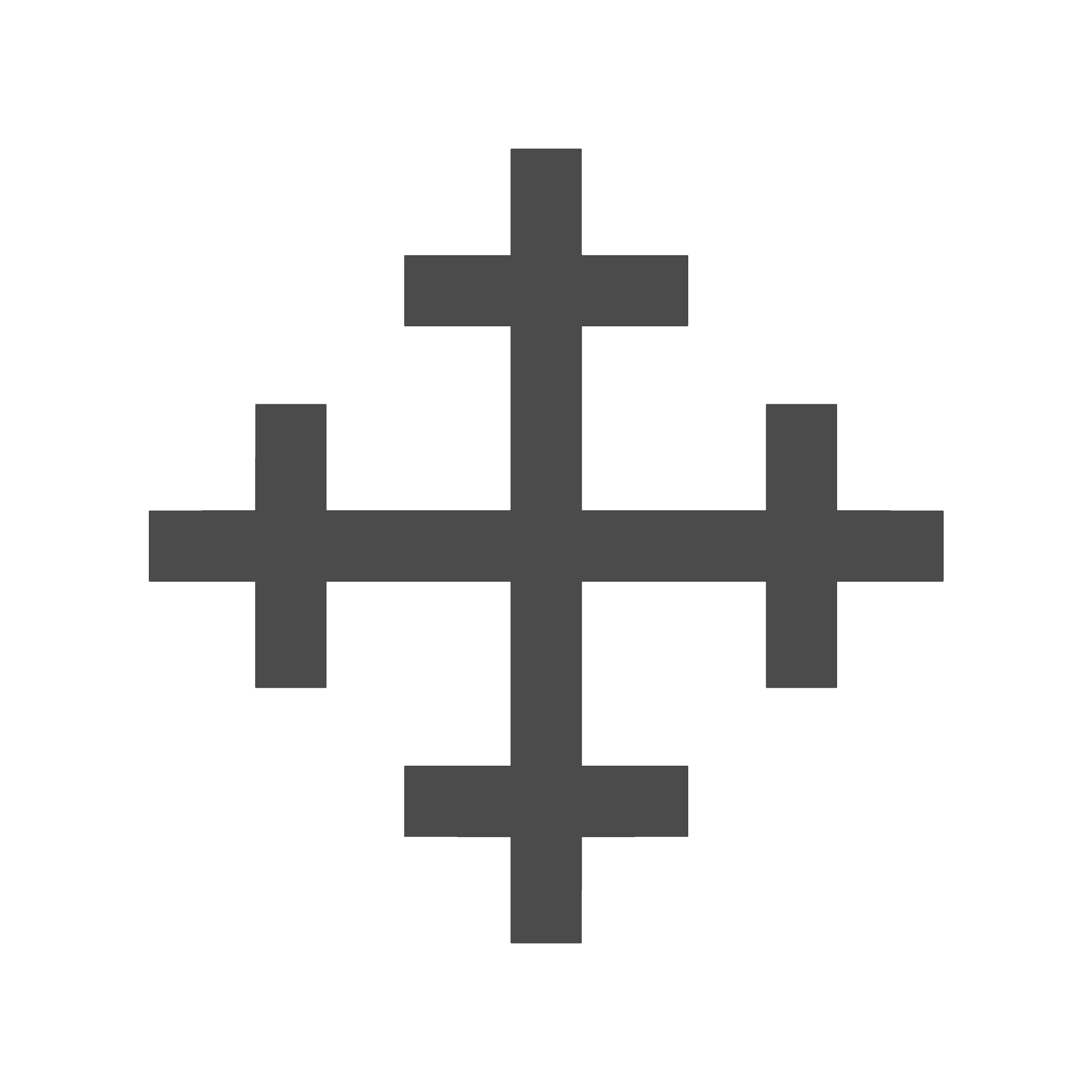 Cross Crosslet Vinyl Decal Cross Christian Religious Symbol Sticker - Etsy