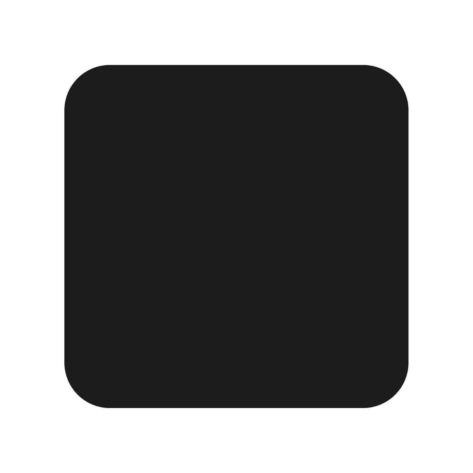 Half Rounded Square Shape Rounded Square Shape Vinyl Decal Box Shape Sticker - Etsy