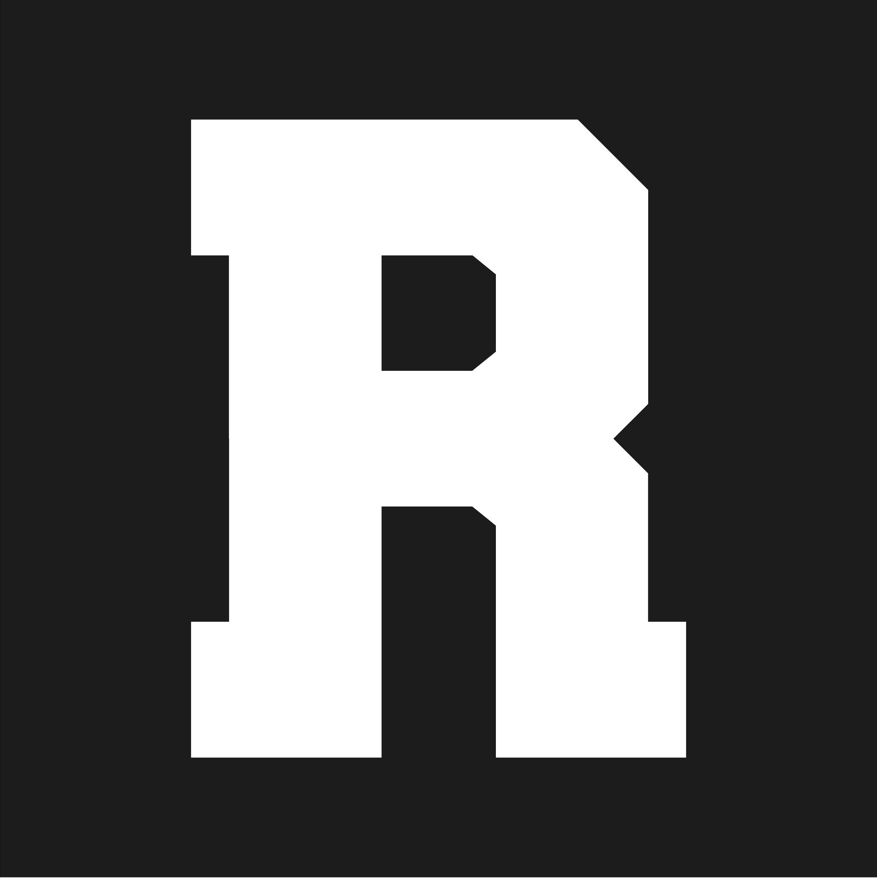 Cursive R Sports Team Logo Letter R Varsity Font Vinyl Decal Bold Sports Team Font Sticker - Etsy