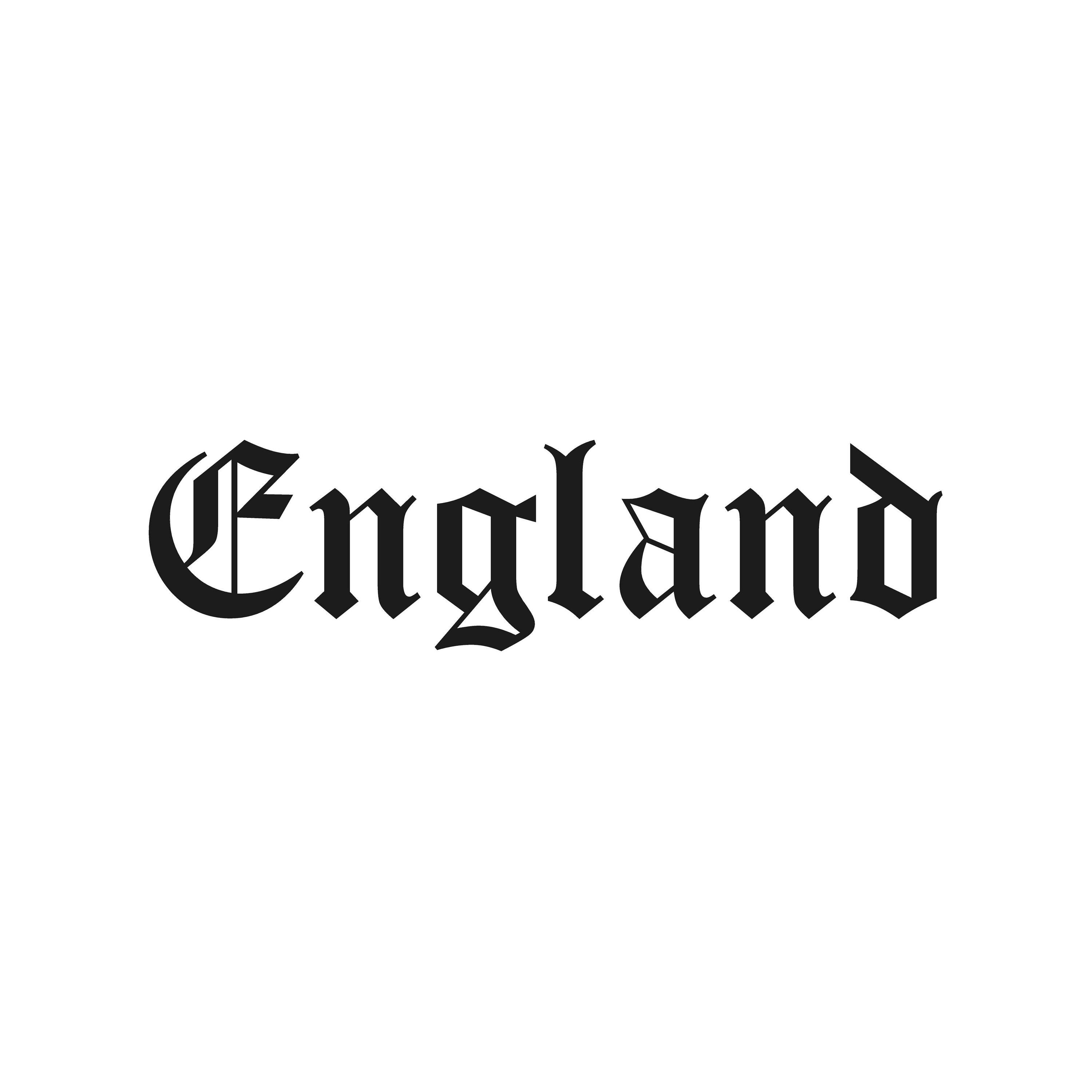 England Old English Font Word Letters Vinyl Decal Car Laptop Sticker - Etsy