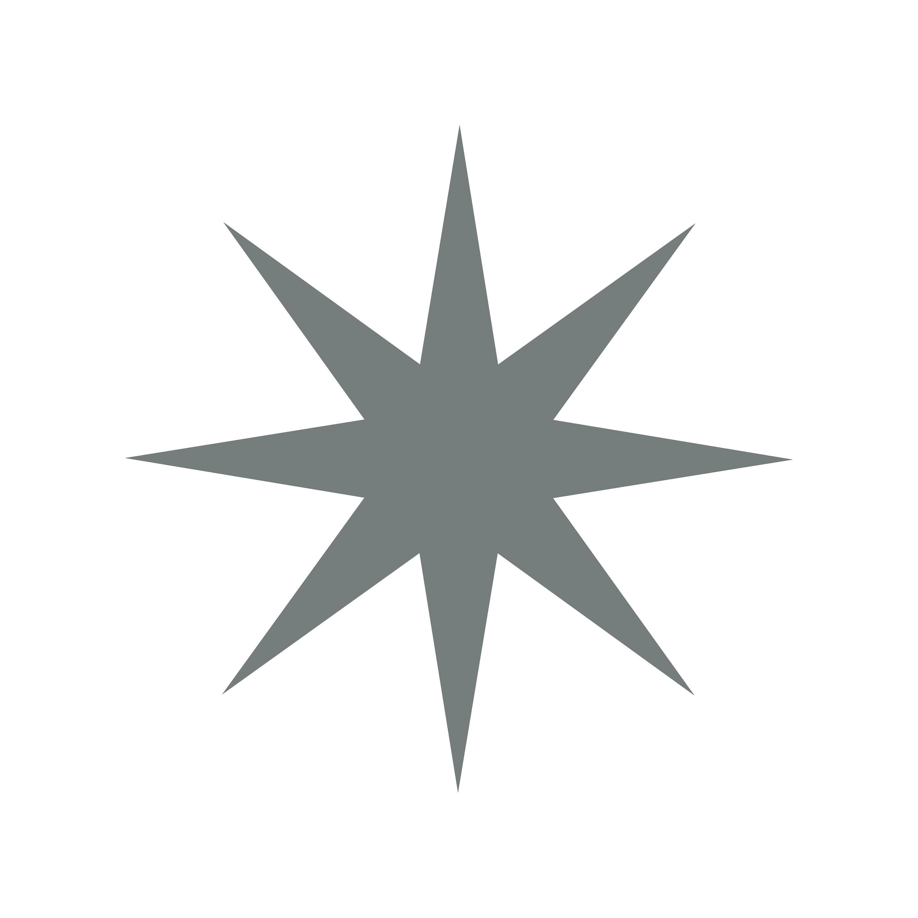 8 Point Star Shape Vinyl Decal Star Symbol Sticker - Etsy
