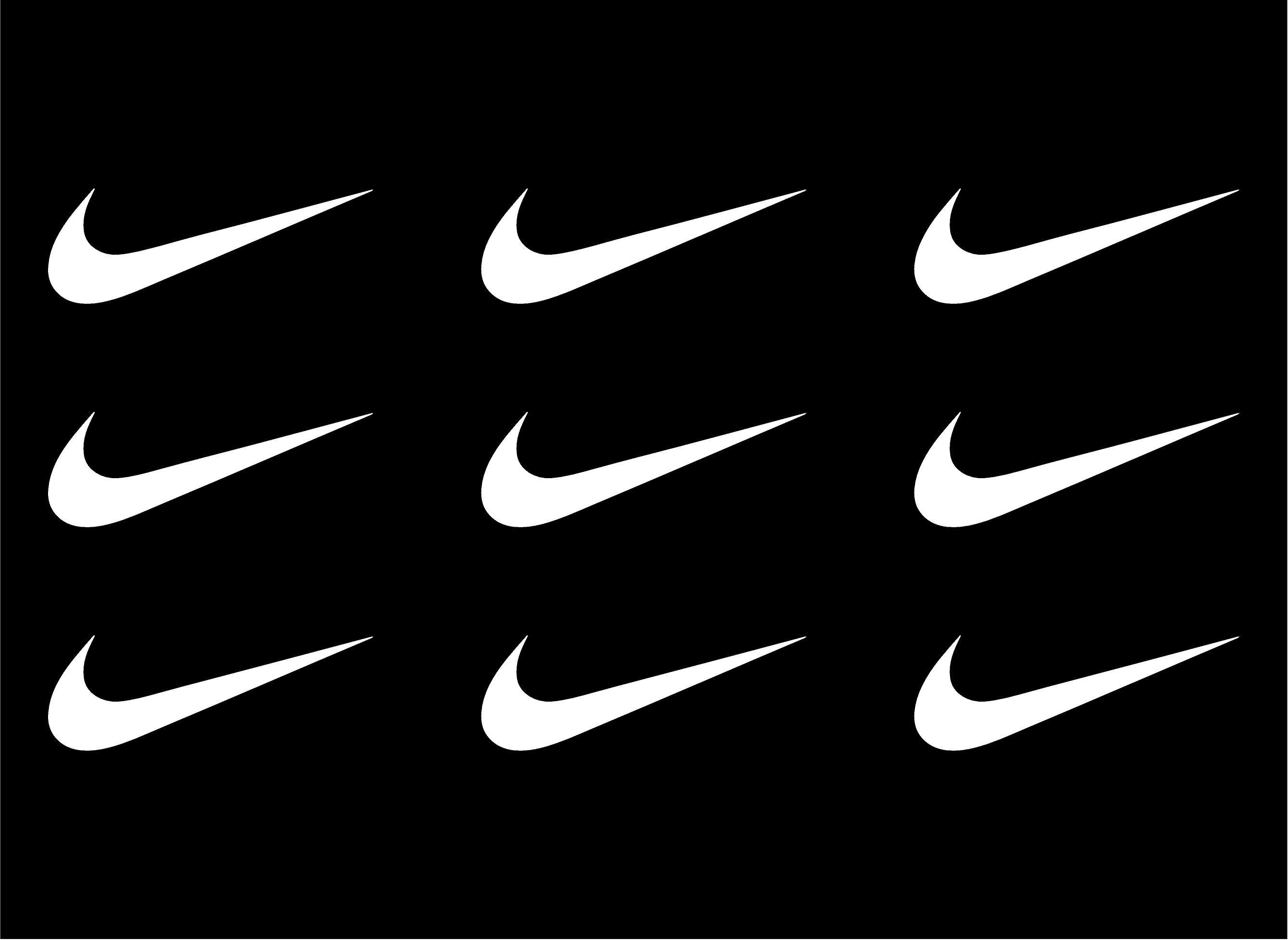 salado Asesinar Mal funcionamiento Small Nike Decals Set of 9 - Etsy Canada