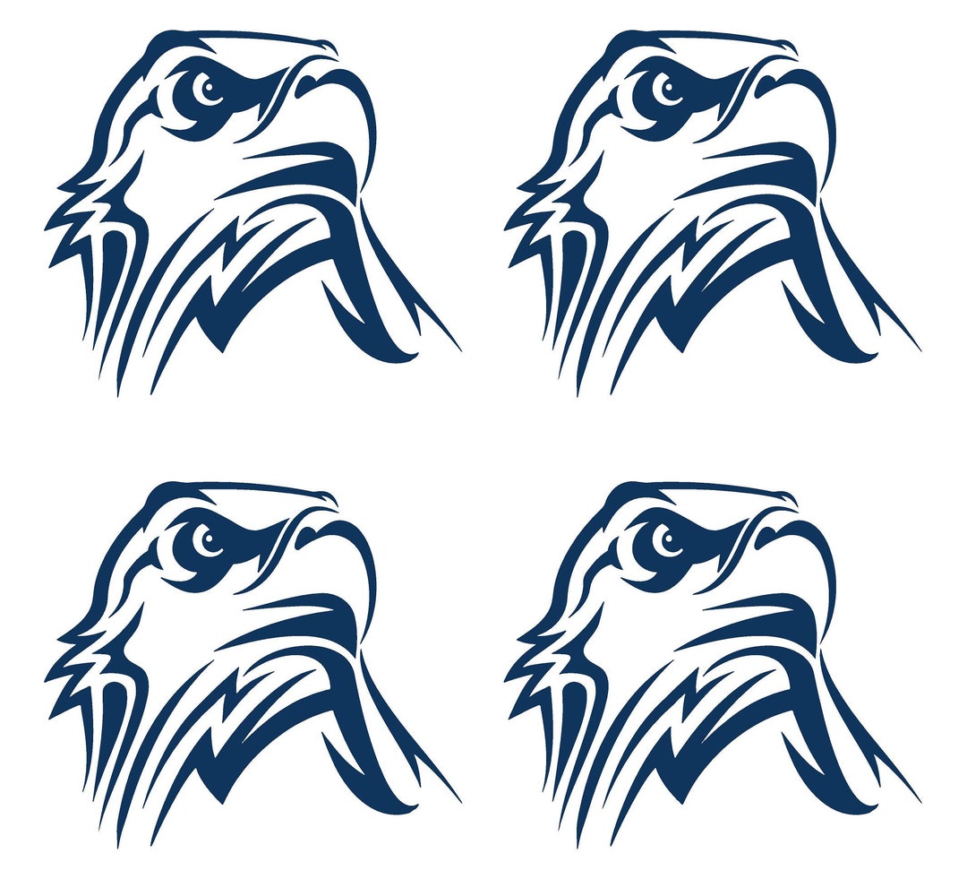 4 American Eagle Decals Etsy