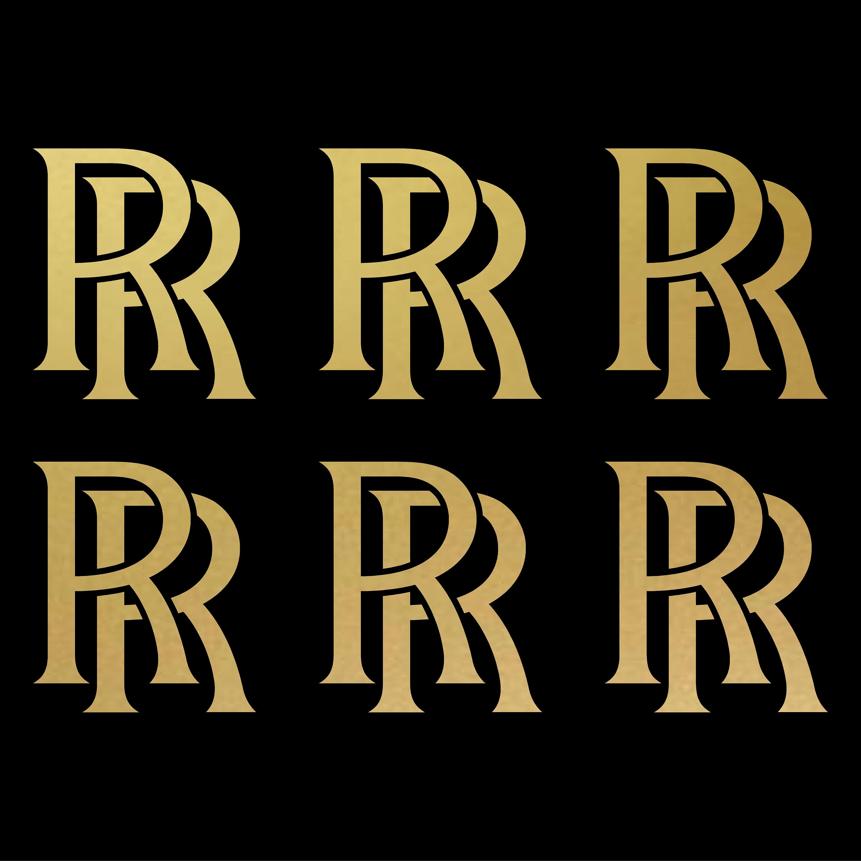 Golden Letter RR template logo Luxury gold letter with crown. Monogram  alphabet . Beautiful royal initials letter. 22472154 Vector Art at Vecteezy