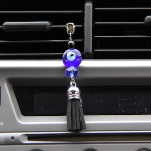 Evil Eye Car Vent Clip, Evil Eye Protection, Boho car vent clip, Boho car accessory