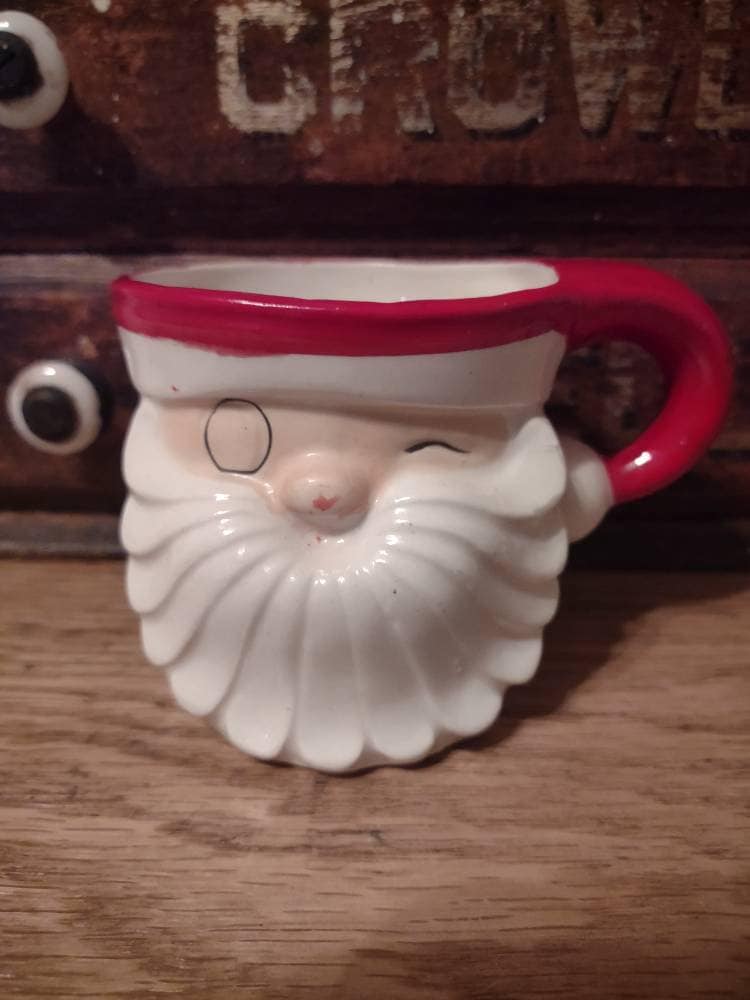 1959 Holt Howard Santa Mug - Etsy