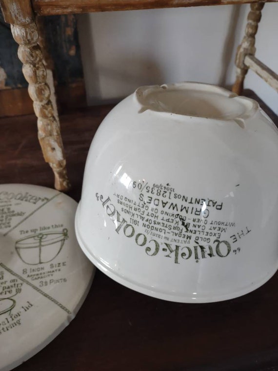 Antique Quick Cooker by Grimwades - Etsy