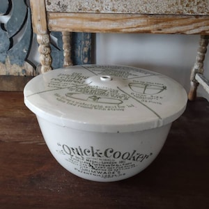 アンティーク　Grimwade 社のQuick Cooker 陶器製 Grimwades Quick Cooker - Etsy
