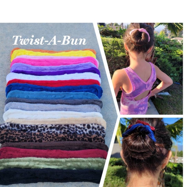 Child Size Twist A Bun, quick bun, bun maker, hair buns, dance buns, easy buns, bun rollers, hair curlers, ballet buns