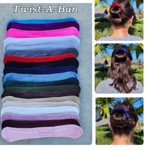 Child Size for thin hair, Twist A Bun, quick bun, bun maker, hair buns, dance buns, easy buns, bun rollers, hair curlers, ballet buns