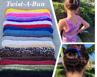 Child Size Twist A Bun, quick bun, bun maker, hair buns, dance buns, easy buns, bun rollers, hair curlers, ballet buns