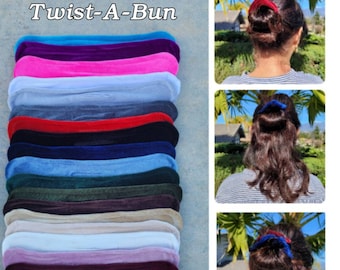 Child Size for thin hair, Twist A Bun, quick bun, bun maker, hair buns, dance buns, easy buns, bun rollers, hair curlers, ballet buns