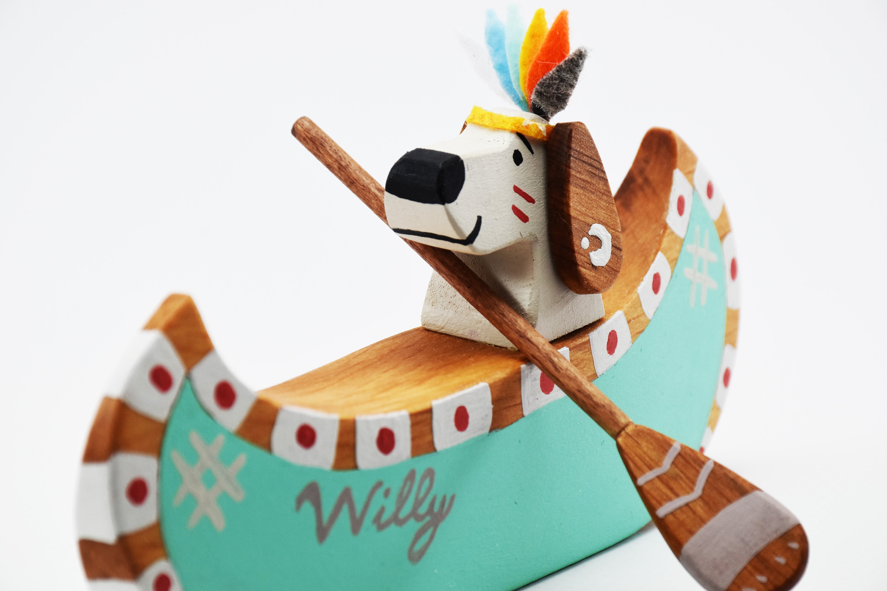 Wooden Canoe Toys Wooden Toy Canoe Wood Canoe Wooden Toys Etsy