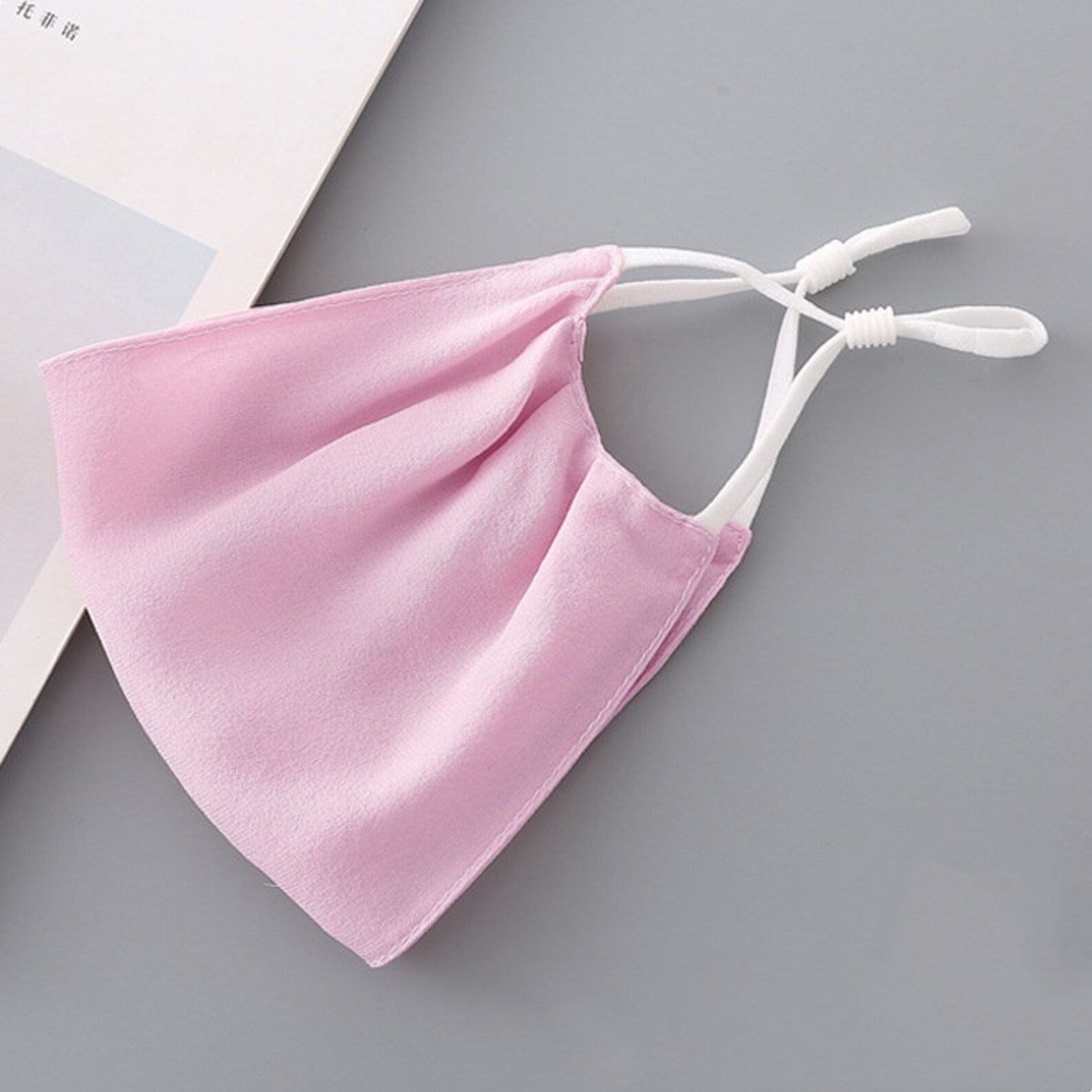 Silk Mask Fabric Mask Summer Breathable Silk Mask Etsy