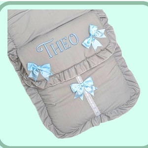 Baby boy pram cosy toes hot sale