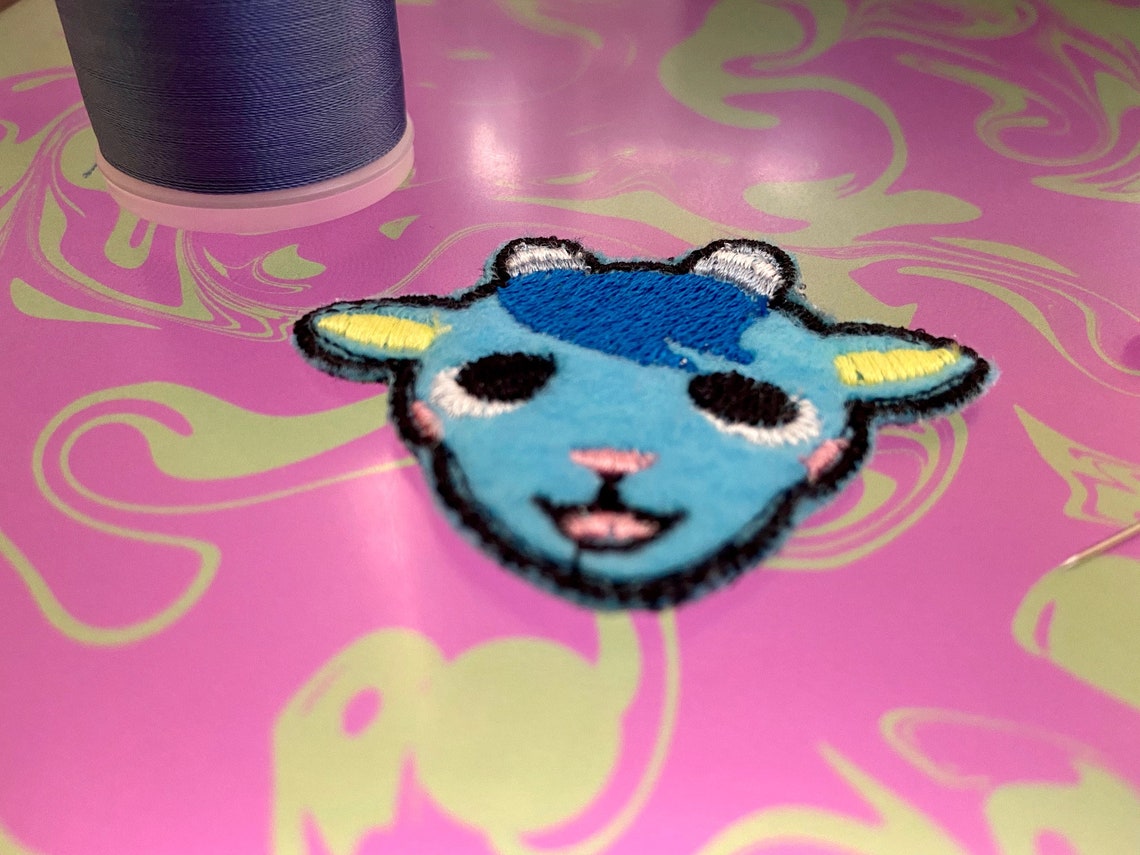Animal Crossing Sherb Patch ACNH Sherb Villager Embroidery Etsy UK
