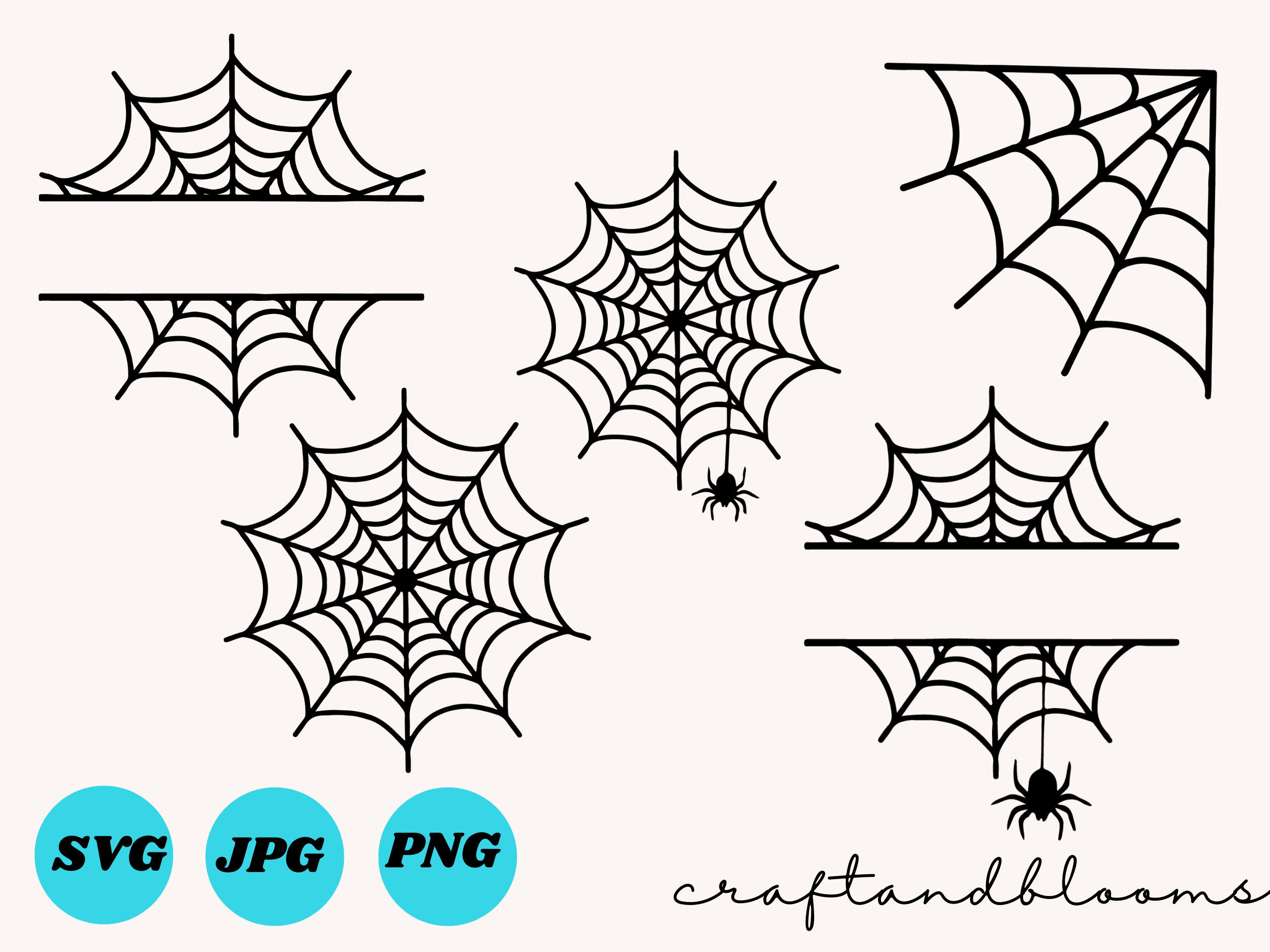 Corner Spider Web Template Corner Spider Web Template