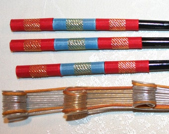 Japanese Vintage Kanzashi Sticks Accessories Set of 2 - Etsy display picture 2