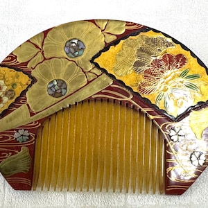 Vintage Japanese hair Comb