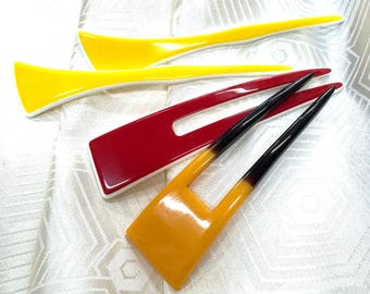 Vintage Japanse haarkammen