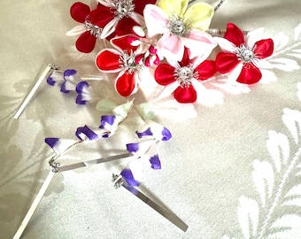 Vintage Japanese Kanzashi Bira-bira