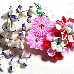 Vintage Japanese Kanzashi With Wisteria