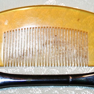 Vintage Japanese Kanzashi Kogai and Kushi Set