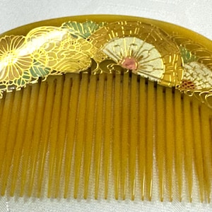 Vintage Japanese Hair Comb