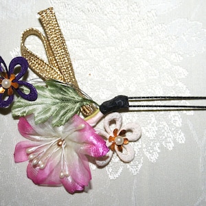 Vintage Japanese Kanzashi Hair Decorations