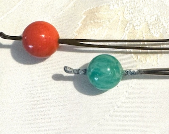 Vintage Japanese Tama Hairsticks