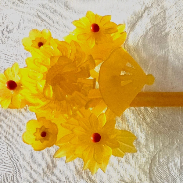 Japońska opaska do włosów Kanzashi w stylu vintage