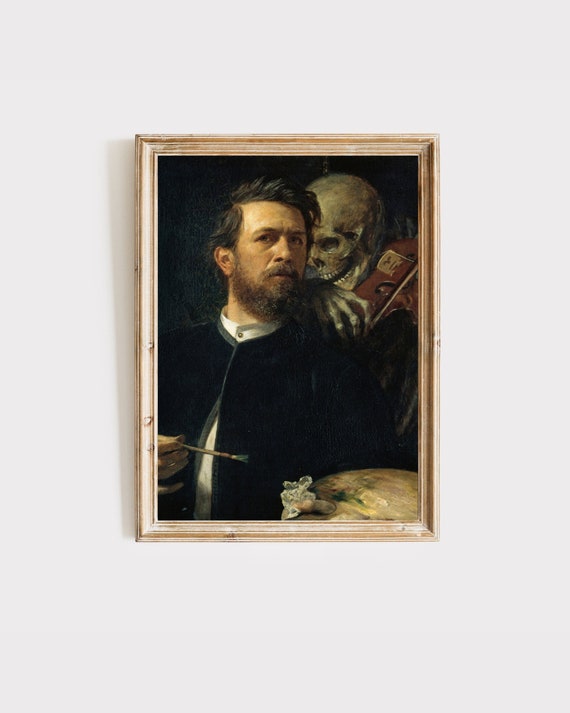 ✨ヴィンテージ✨絵画✨ビッグアイ黒人男の子 Victorian Goth Wall Art