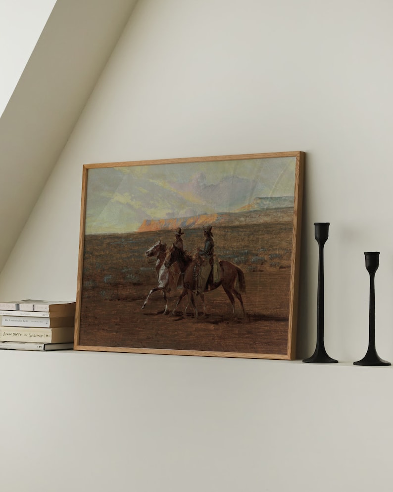 Vintage western decor