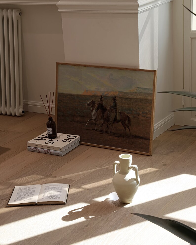Vintage cowboy decor