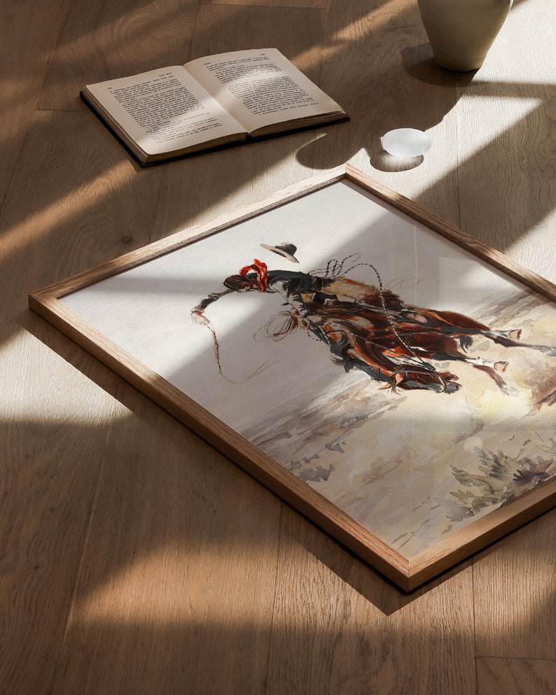 Rustic western wall art