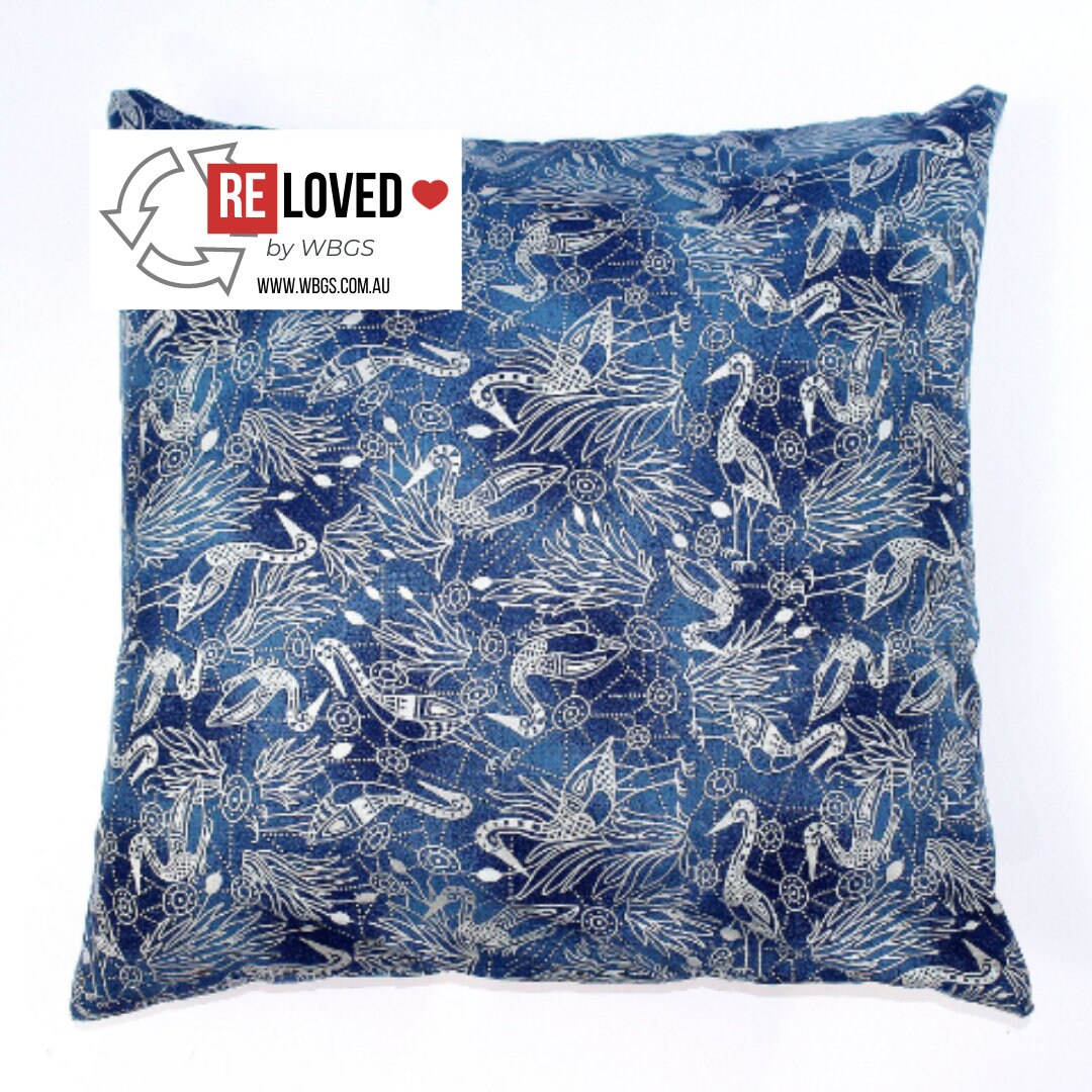 Recycled Fabric Pillow/Cushion Covers Various Designs Etsy