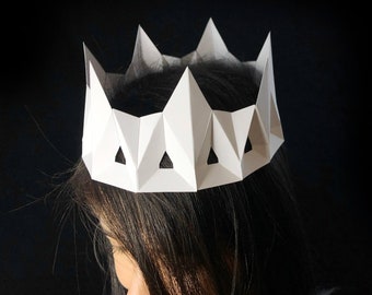 Prince Crown - DIY Template for kids and adults. Downloadable paper Craft activity