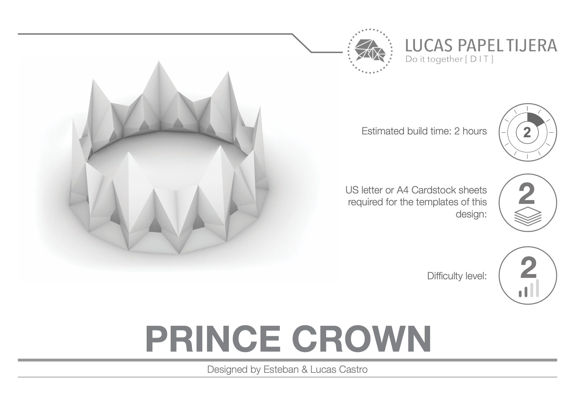 220 coronas de papel para rascar, coronas de papel para manualidades,  coronas de cumpleaños para aula, corona de príncipe princesa para niños,  niñas y