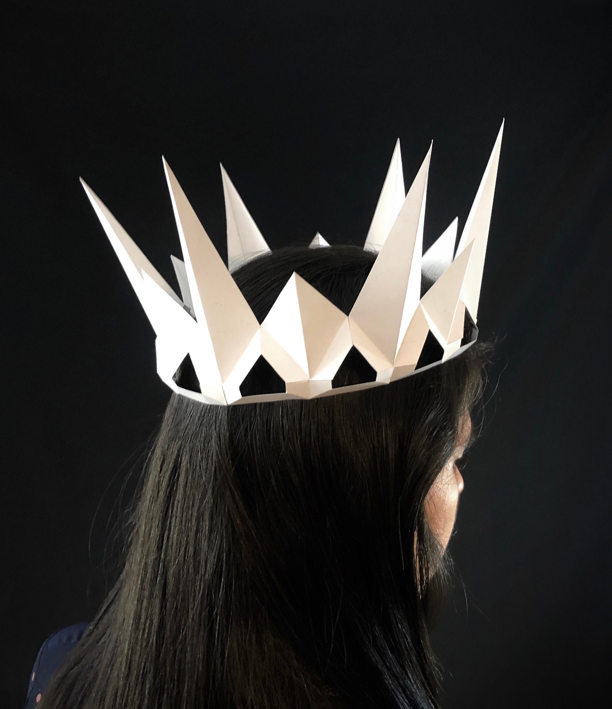 Queen Ravenna's Crown DIY Paper Crown Digital Template Downloadable Easy to  Follow Pdf File 