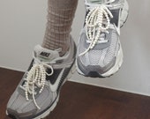 Pearl Tassel Shoelace Charm for Sneakers | Handmade DIY