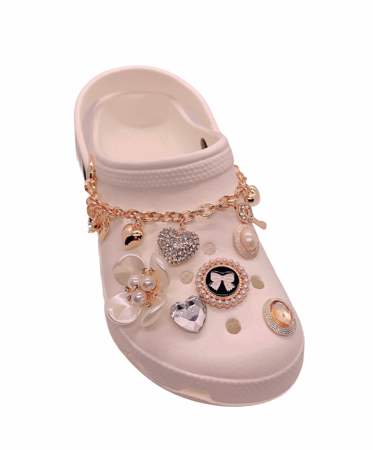 Wedding flower shoe charms 12 set/ Luxury shoecharm for crocs Etsy