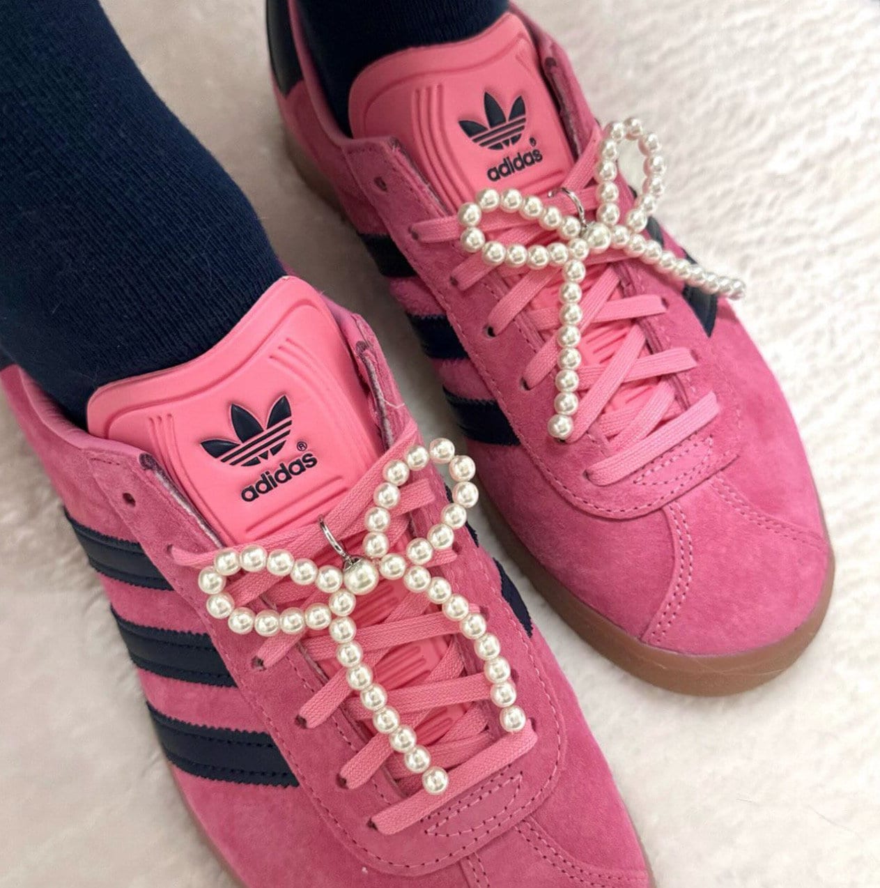 Pearl Shoelaces Charm | Running Shoes Accessories | Charm