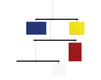 Decorative mobile Composition A 1923 - Piet Mondrian - hanging mobile