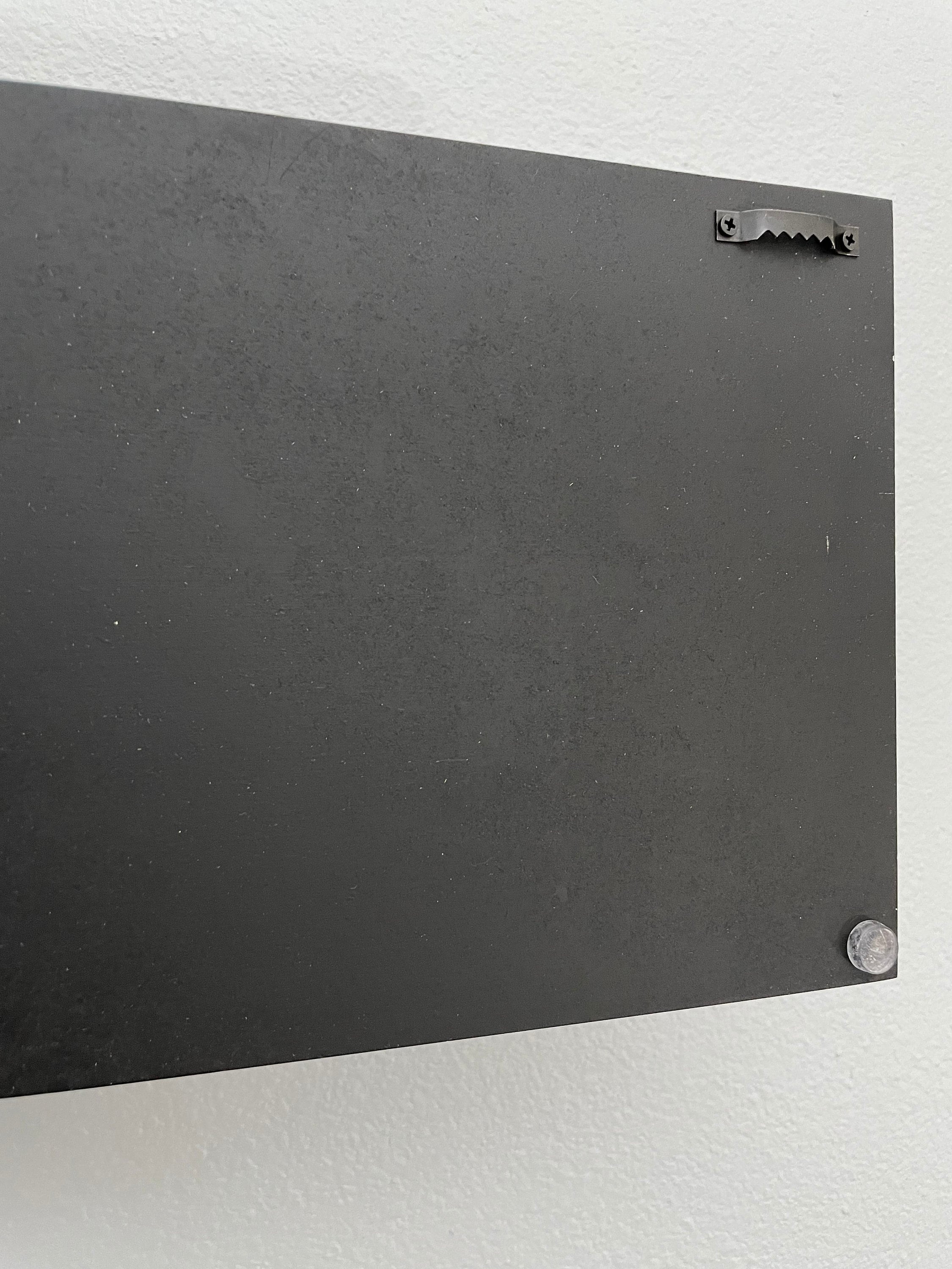Triathlon / Running Medal Holder, gray or black with chrome Mark Allen quote and 21 hooks