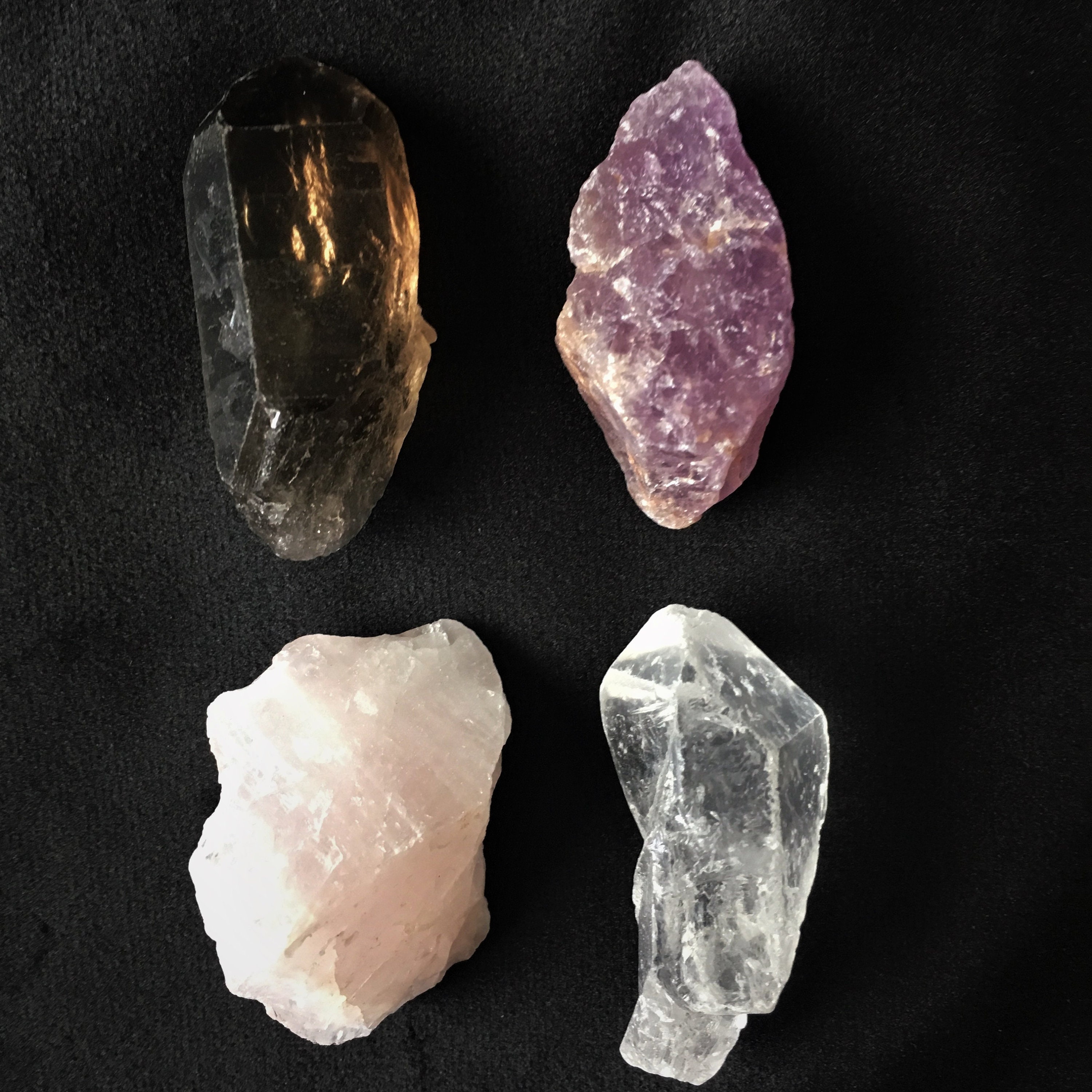 Basic Crystal Set Starter Crystal Pack Beginner Crystals Etsy