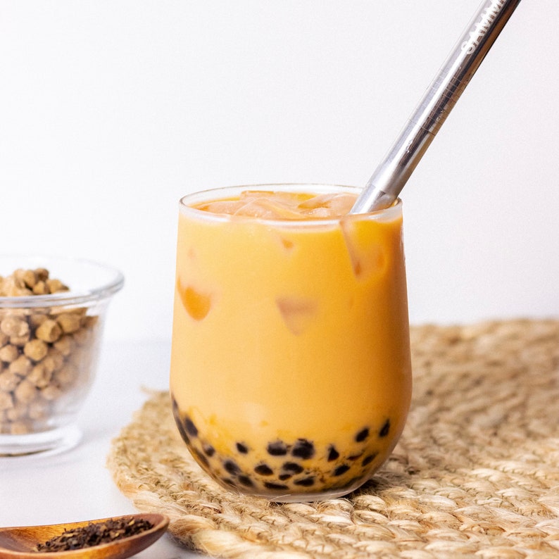 Milk Tea Leaves Boba Kit bubble Tea Kit DIY Black Thai Etsy