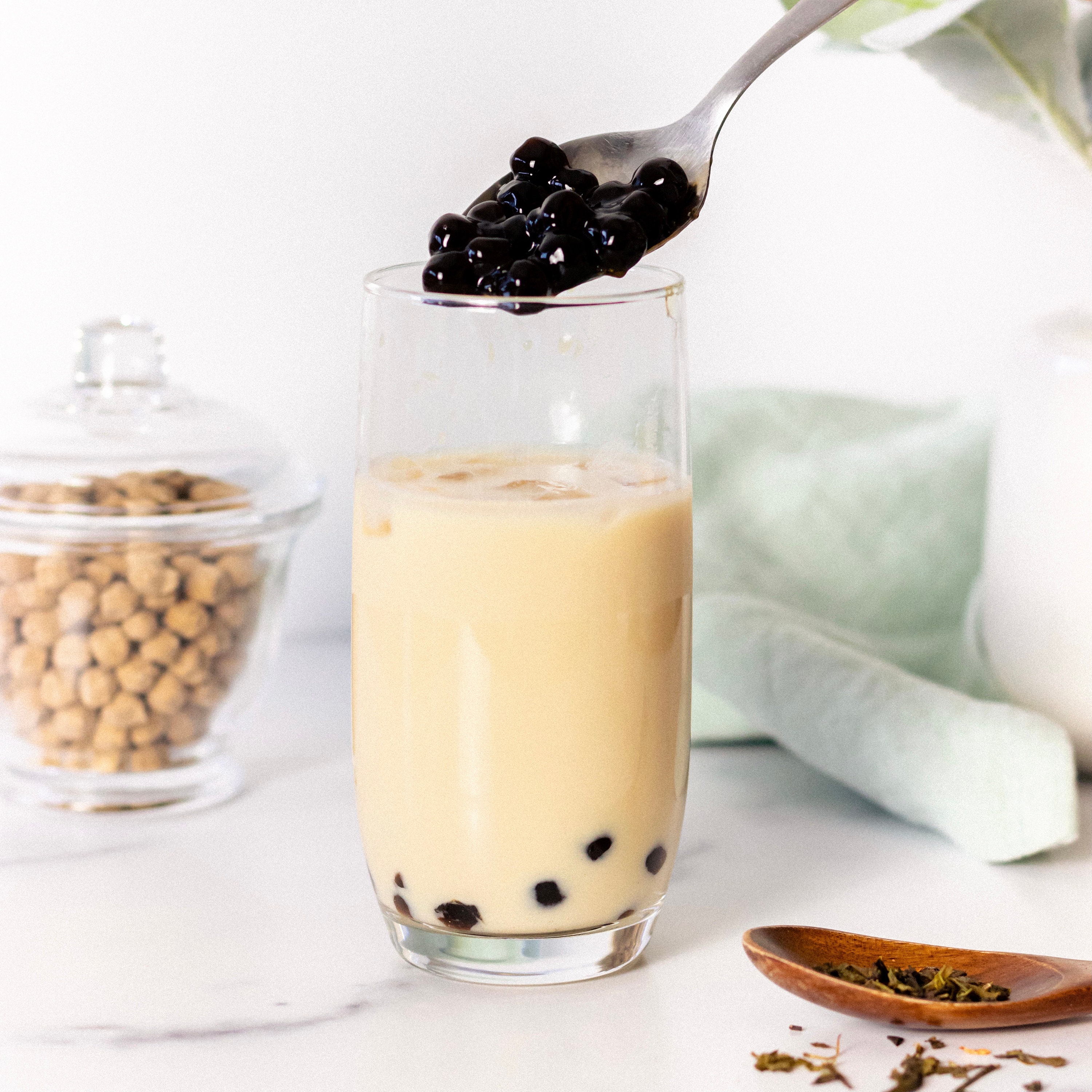 Milk Tea Leaves Boba Kit Bubble Tea Kit DIY Black Thai Etsy